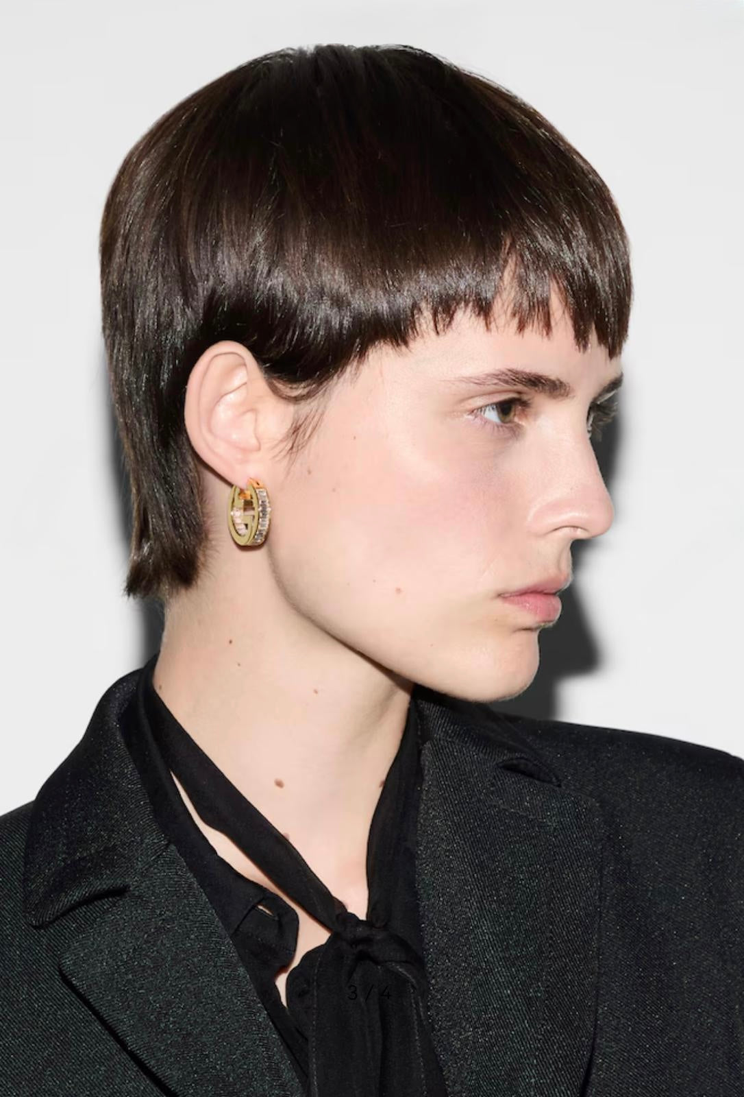 Lustro Crest Earrings (Imported Boxed Model)