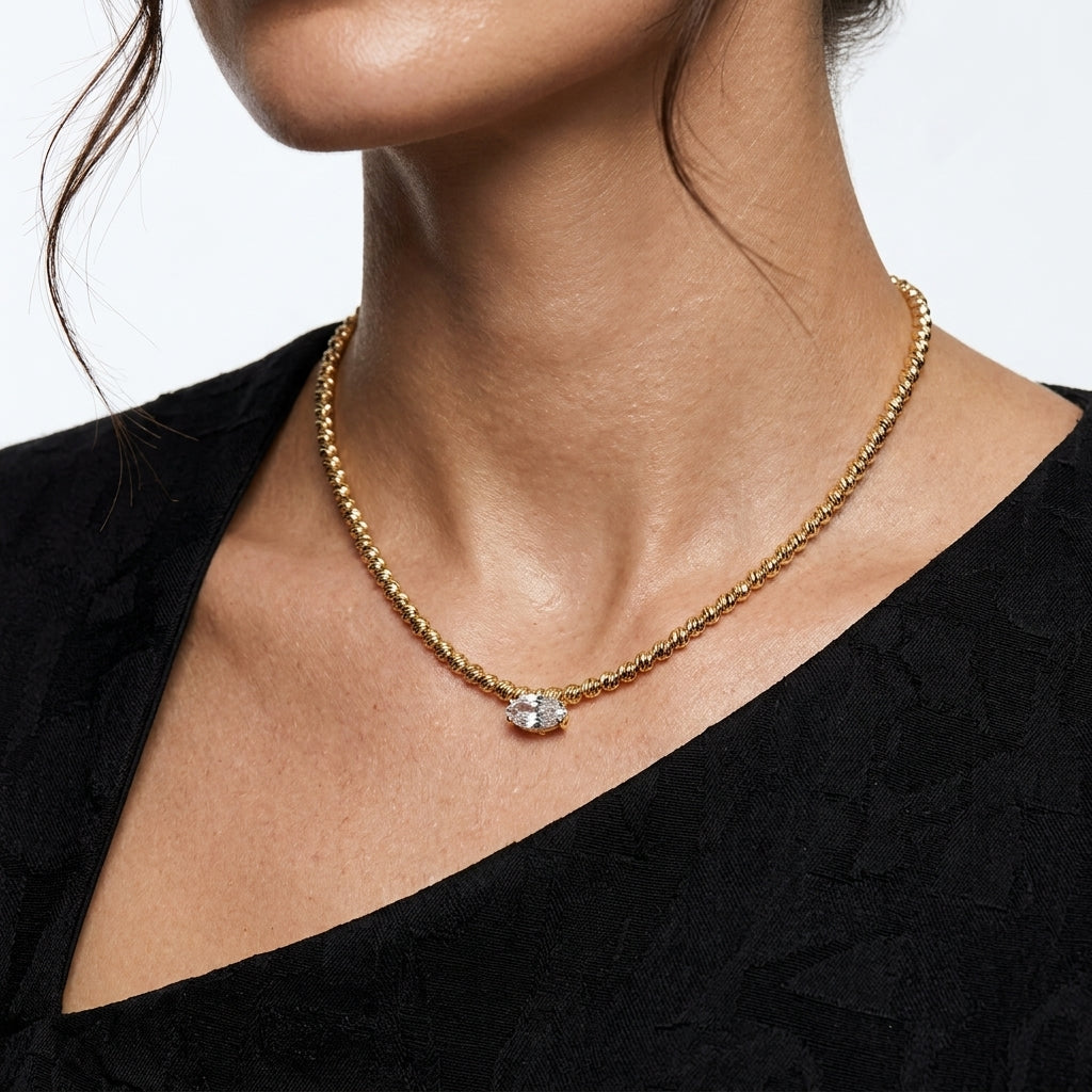 Sora Faceted Kolye