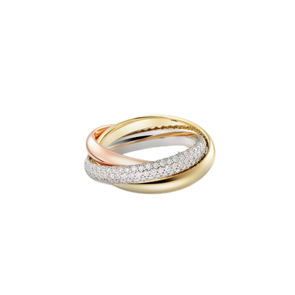 Infinity Trio Yüzük (İthal Kutulu Model)
