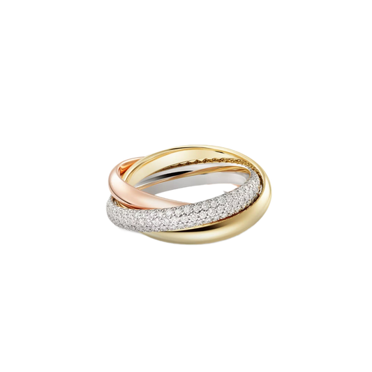 Infinity Trio Yüzük (İthal Kutulu Model)