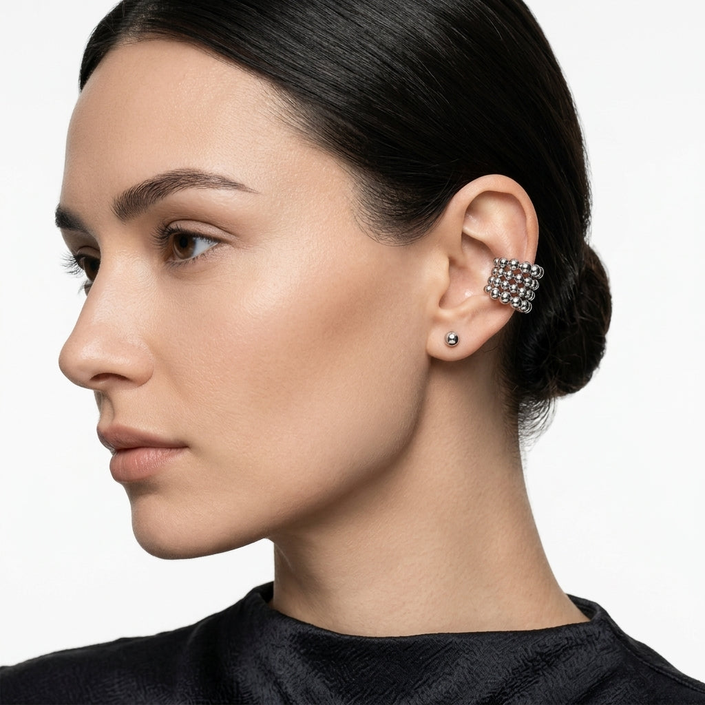 Chunky Orbs Earcuff