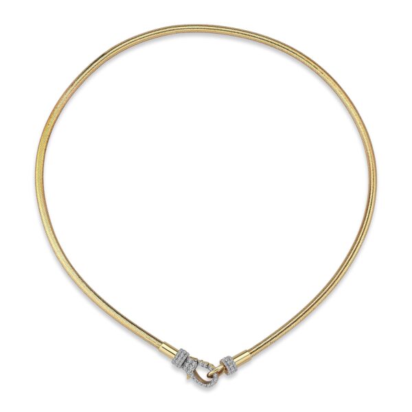 Velvet Gold Loop Kolye - MuffGem