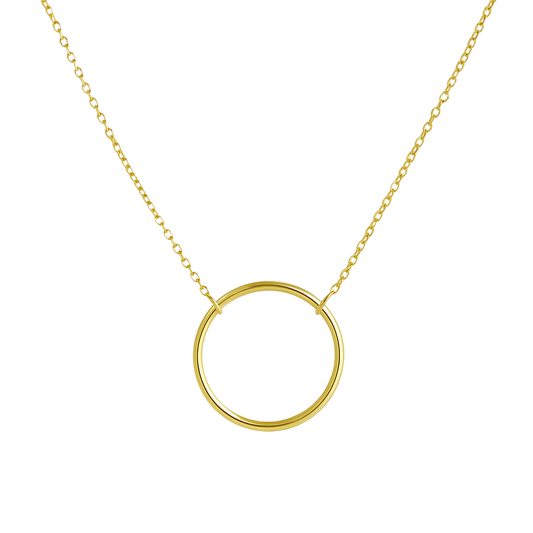 Lunara Circle Necklace