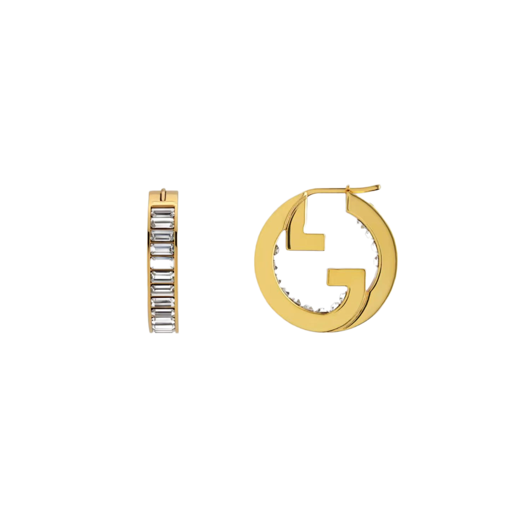 Lustro Crest Earrings (Imported Boxed Model)