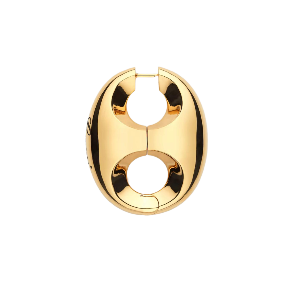 Lustro Oval Küpe (İthal Kutulu Model)