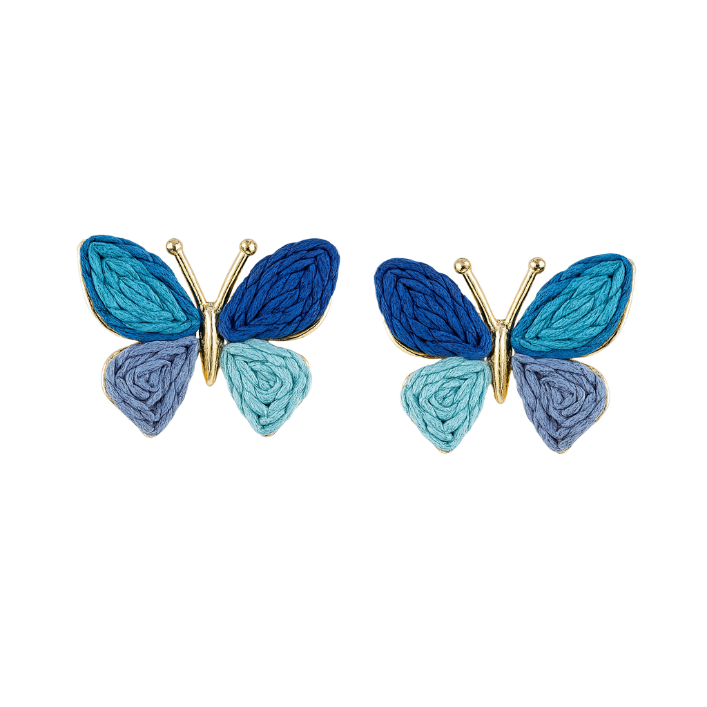 Mariposa Whirl Küpe - MuffGem