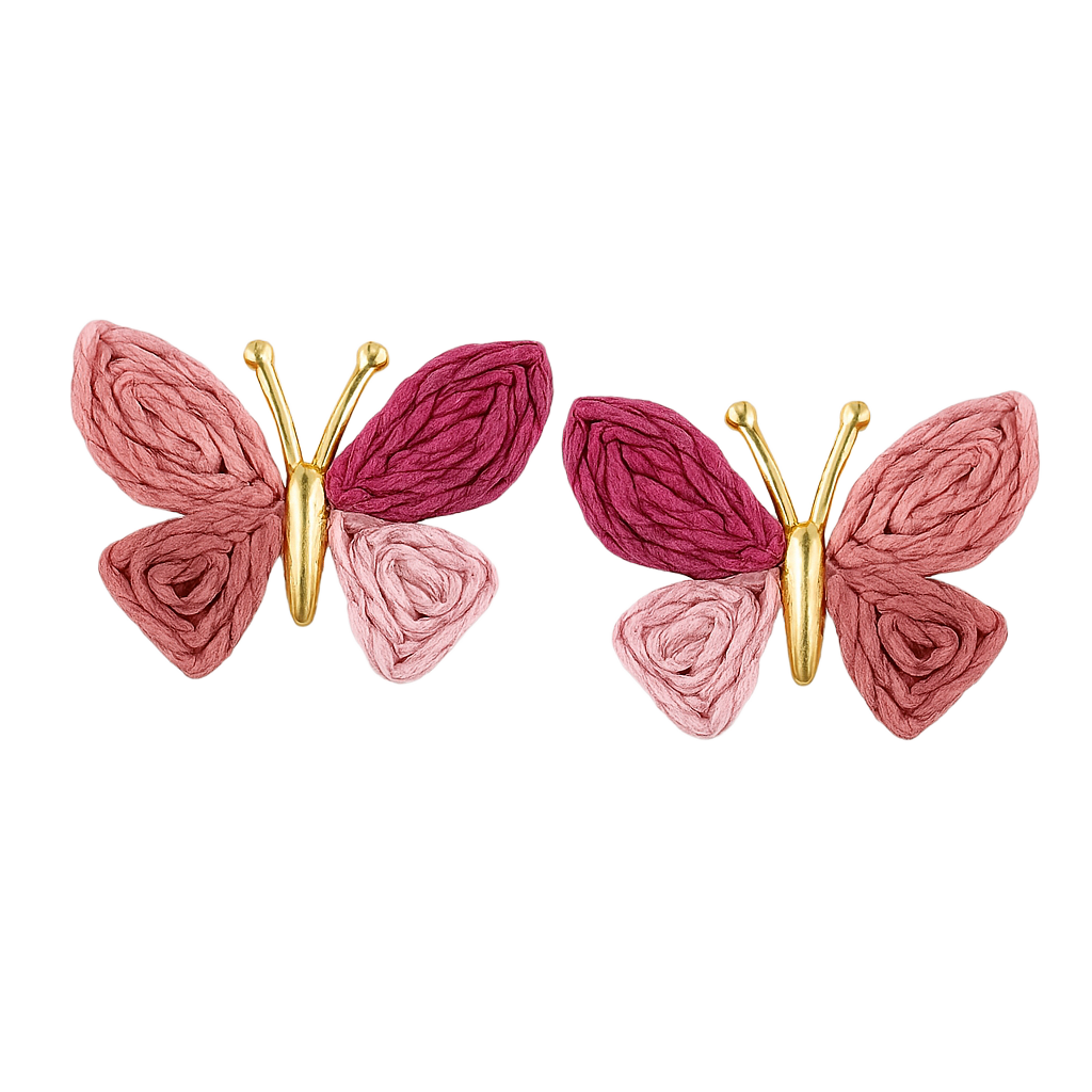 Mariposa Whirl Küpe - MuffGem