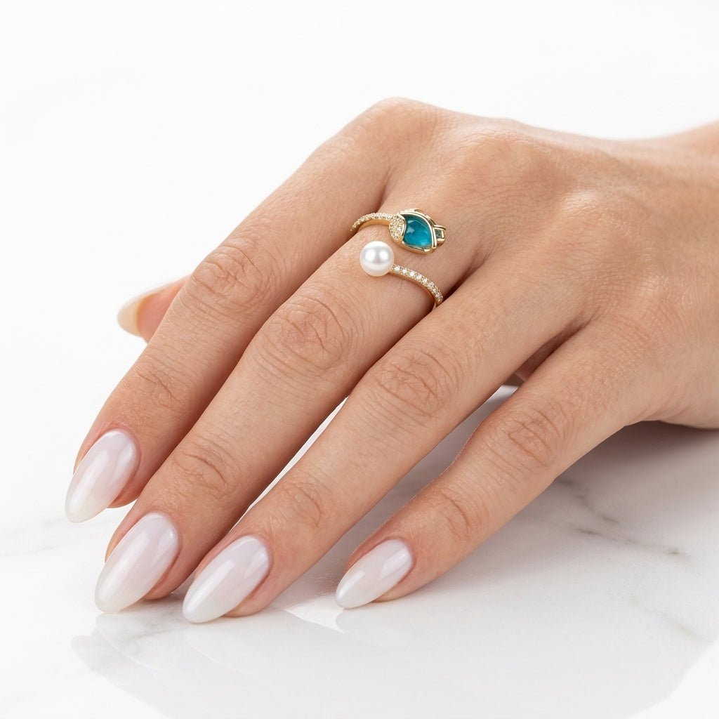 Chloris Cerulean Yüzük