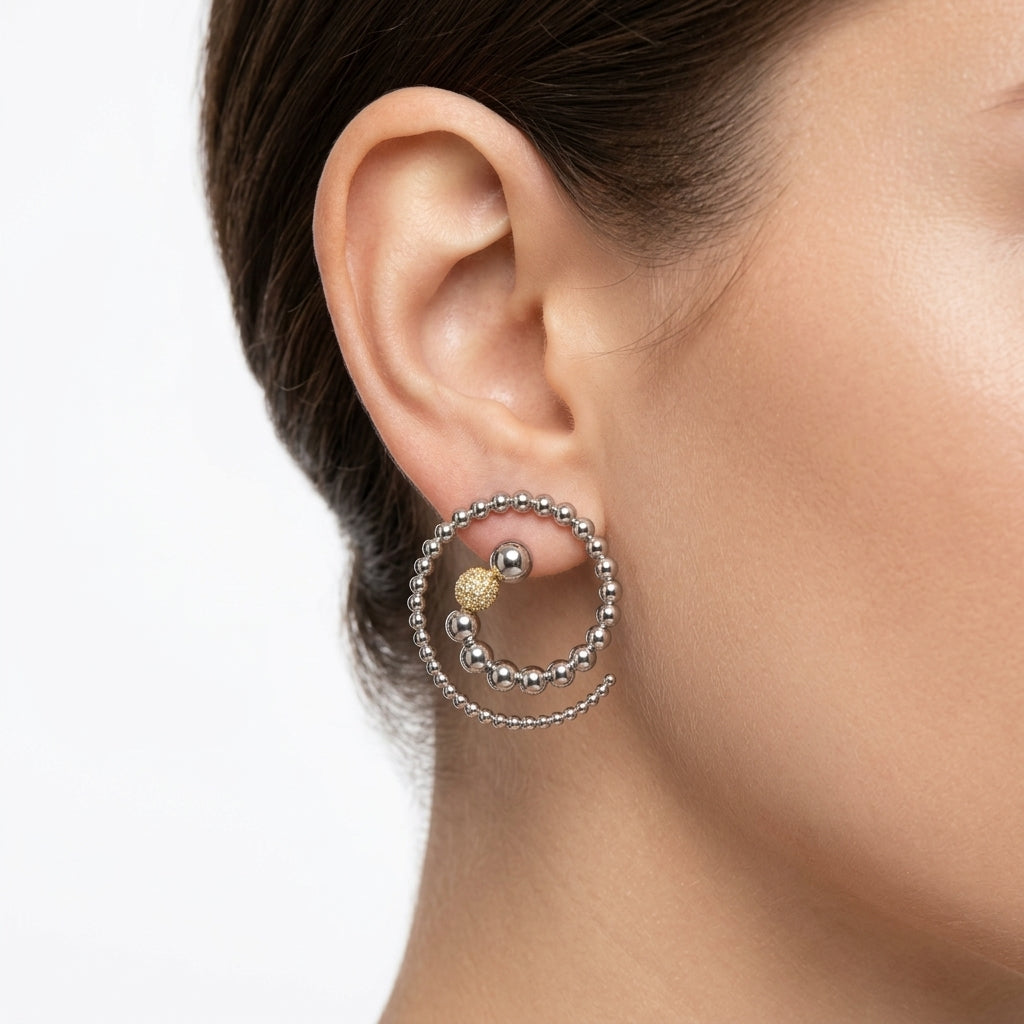 Aurelia Spiral Küpe