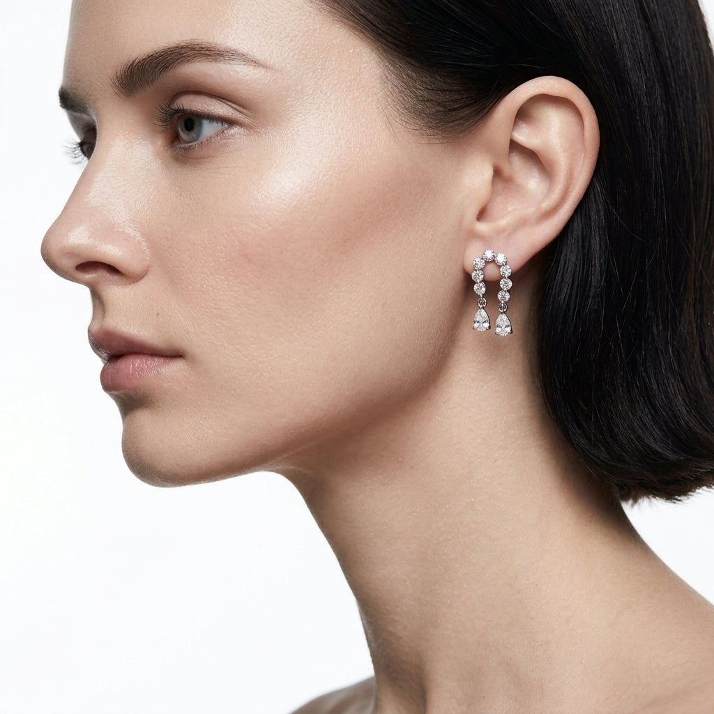 Nivalis Pear Küpe