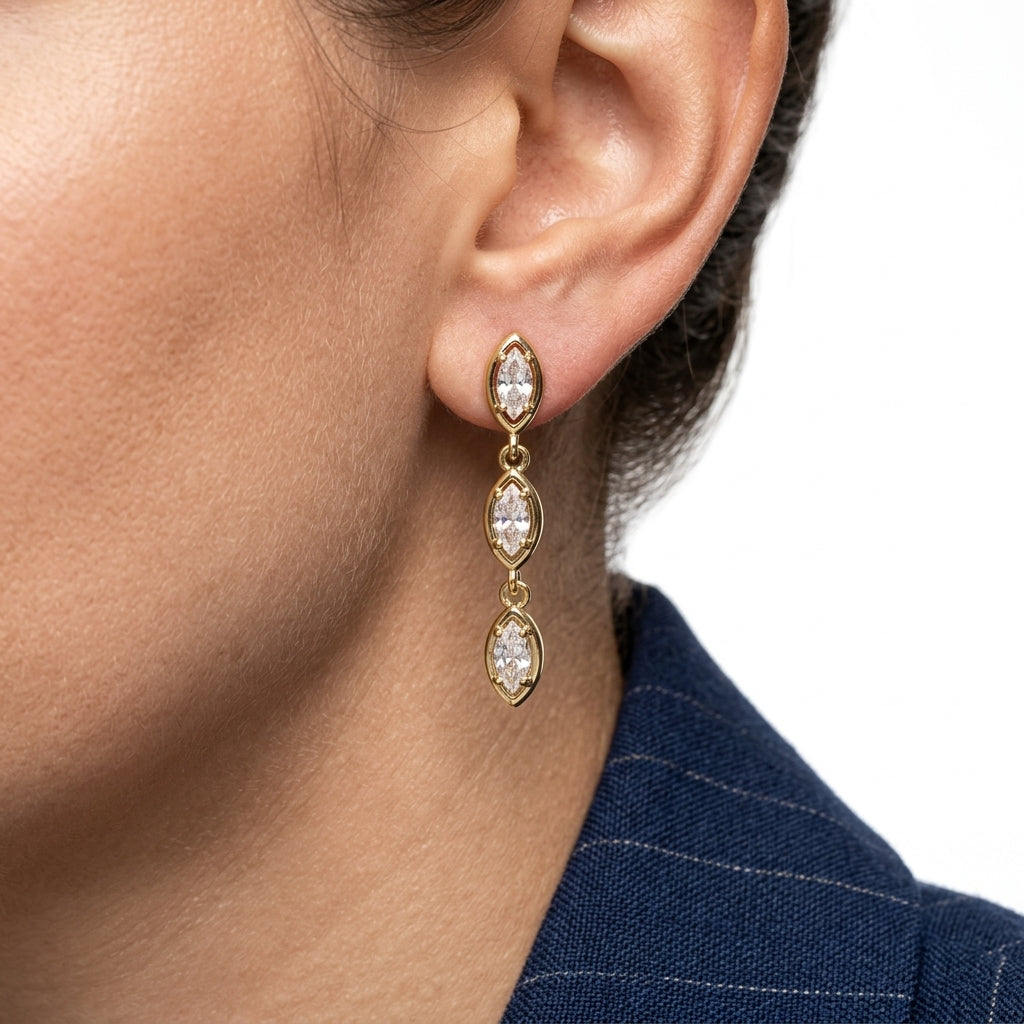 Marquise Trio Küpe
