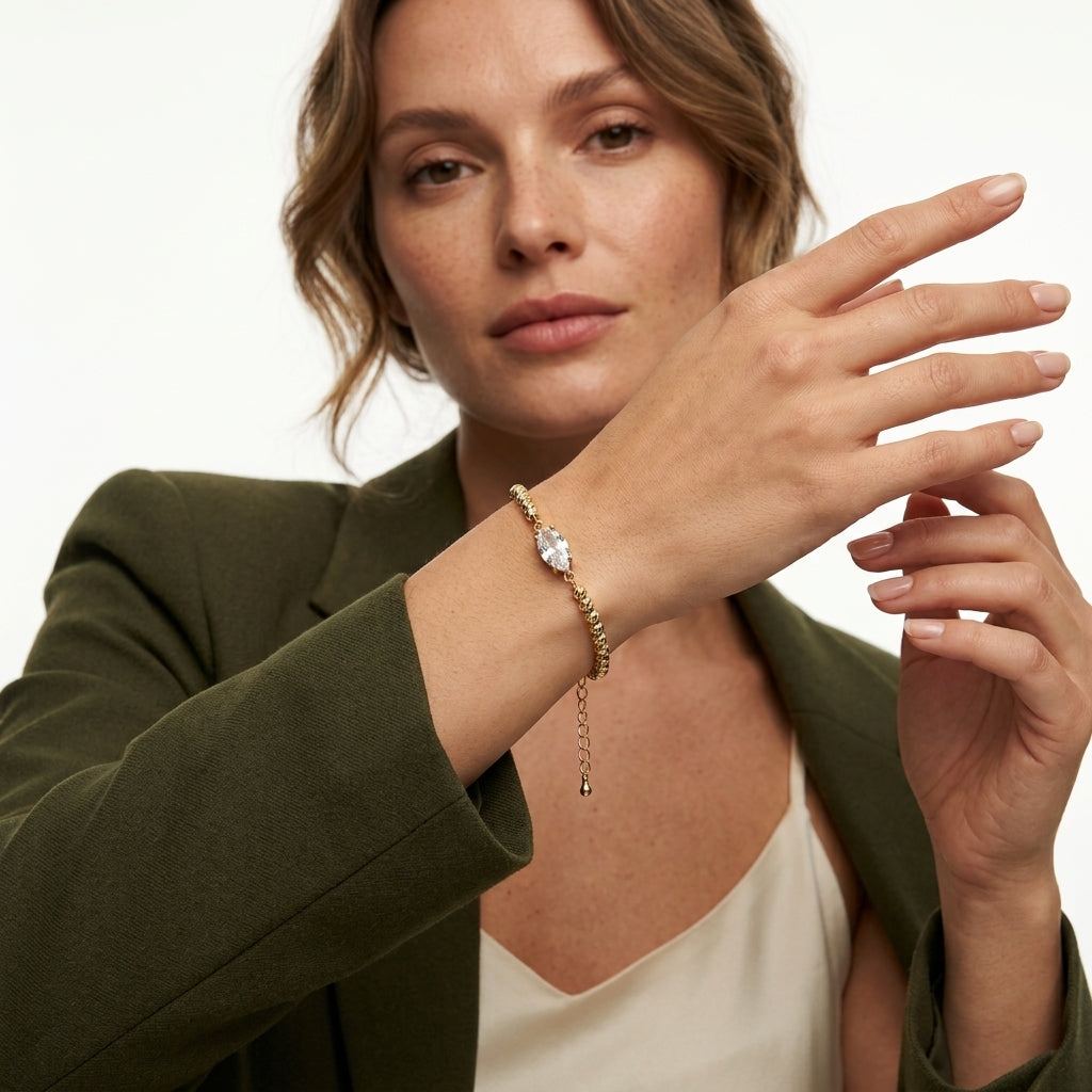 Sora Faceted Bileklik