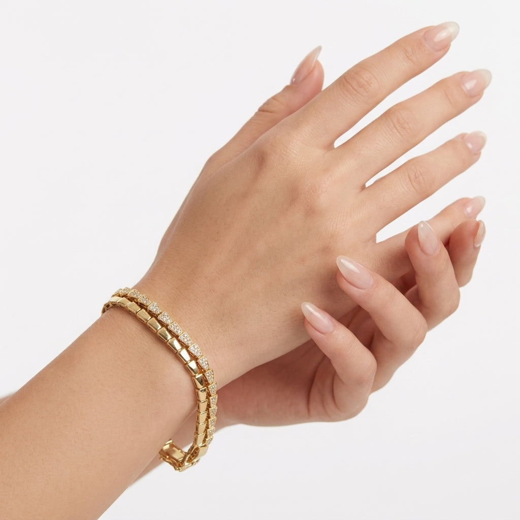 Dual-Draped Bileklik