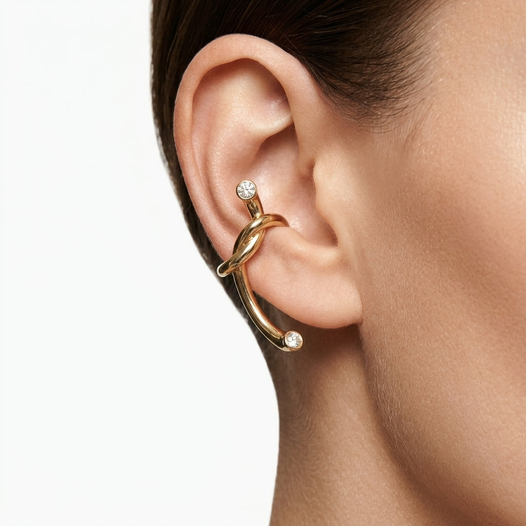 Knotted Earcuff