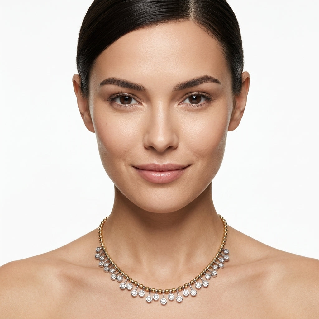 Theia Dual-Orb Kolye