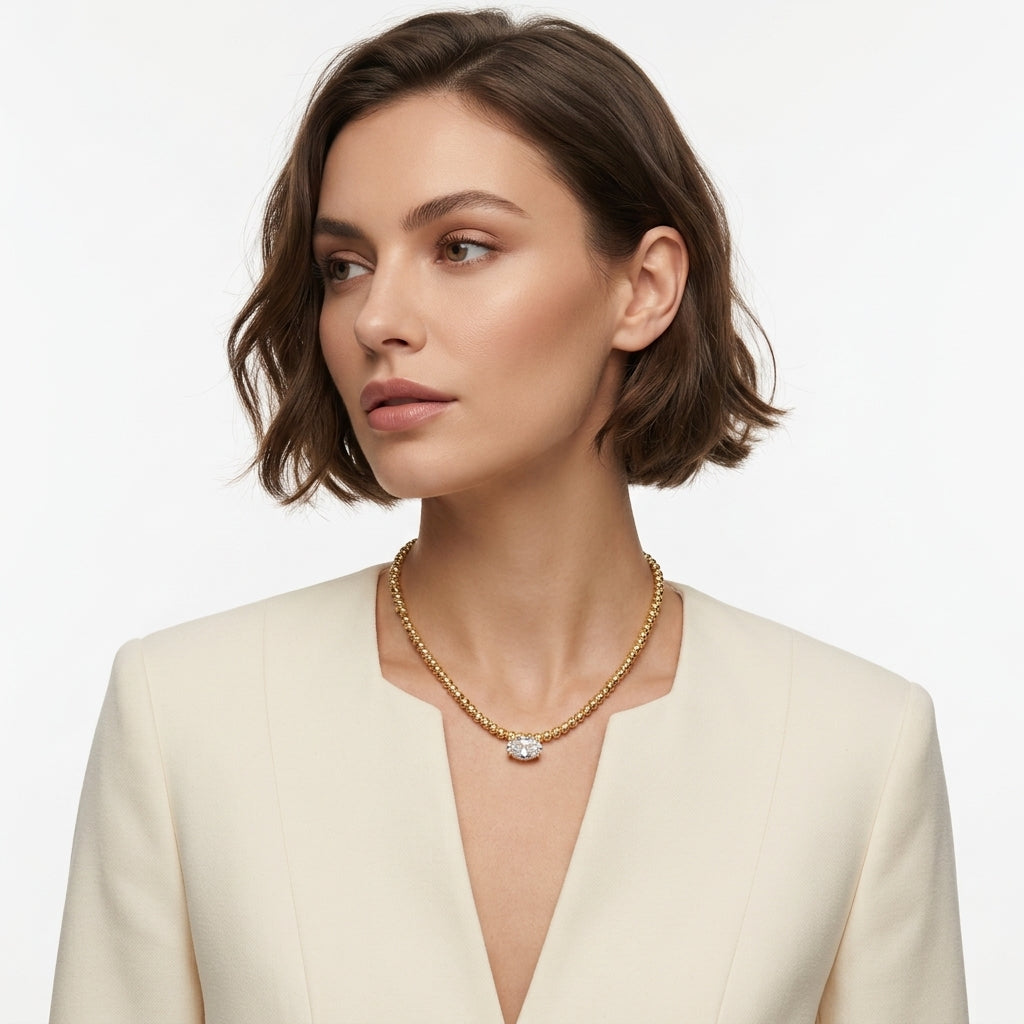 Sora Faceted Kolye