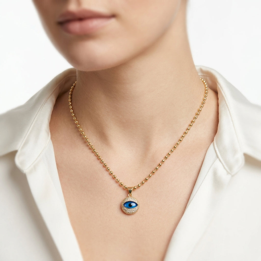 Sphere Evil Eye Kolye