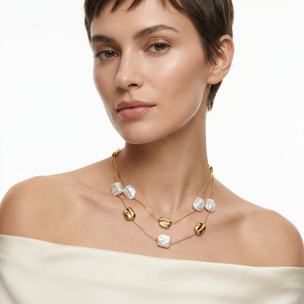 Baroque Pearl Kolye