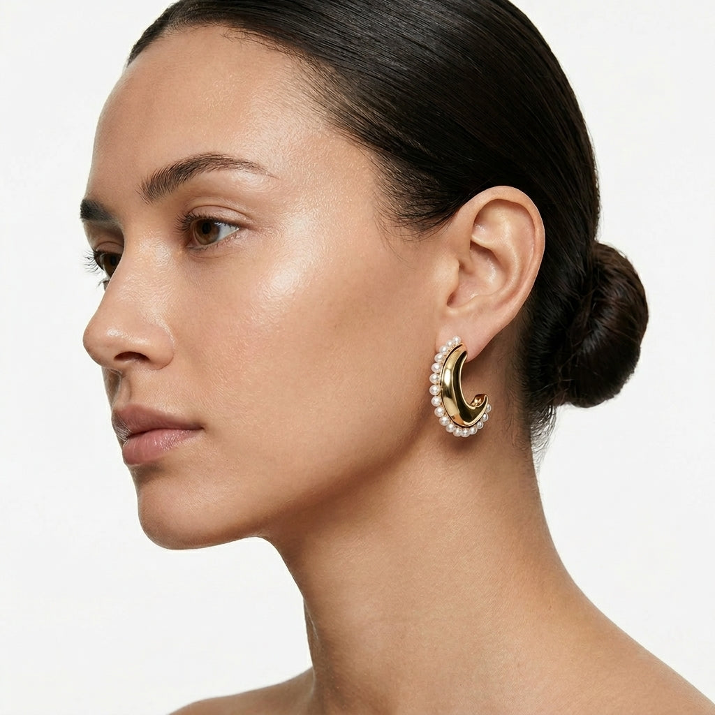 Amara Seed-Pearl Küpe