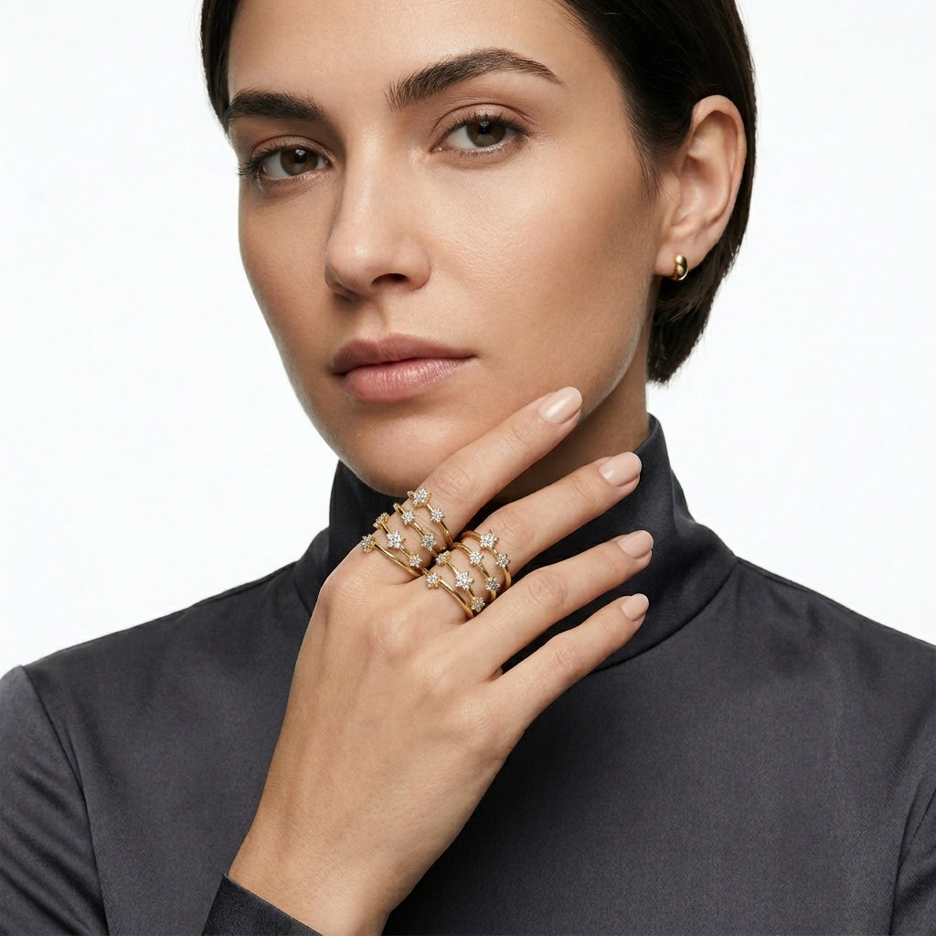 Cosmic Constellation Ring