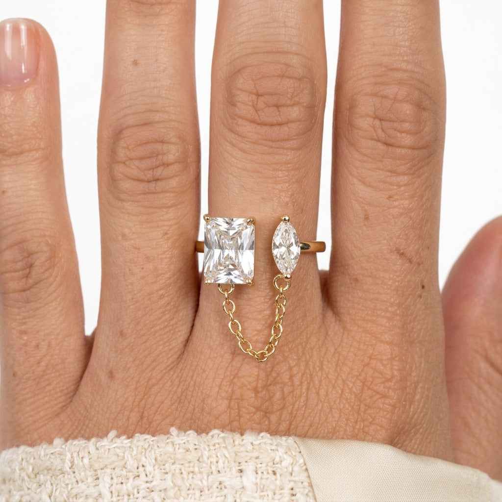 Marquise Chained Yüzük