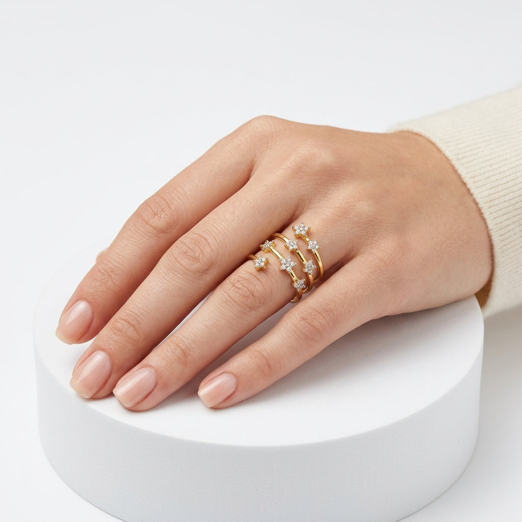 Cosmic Constellation Ring
