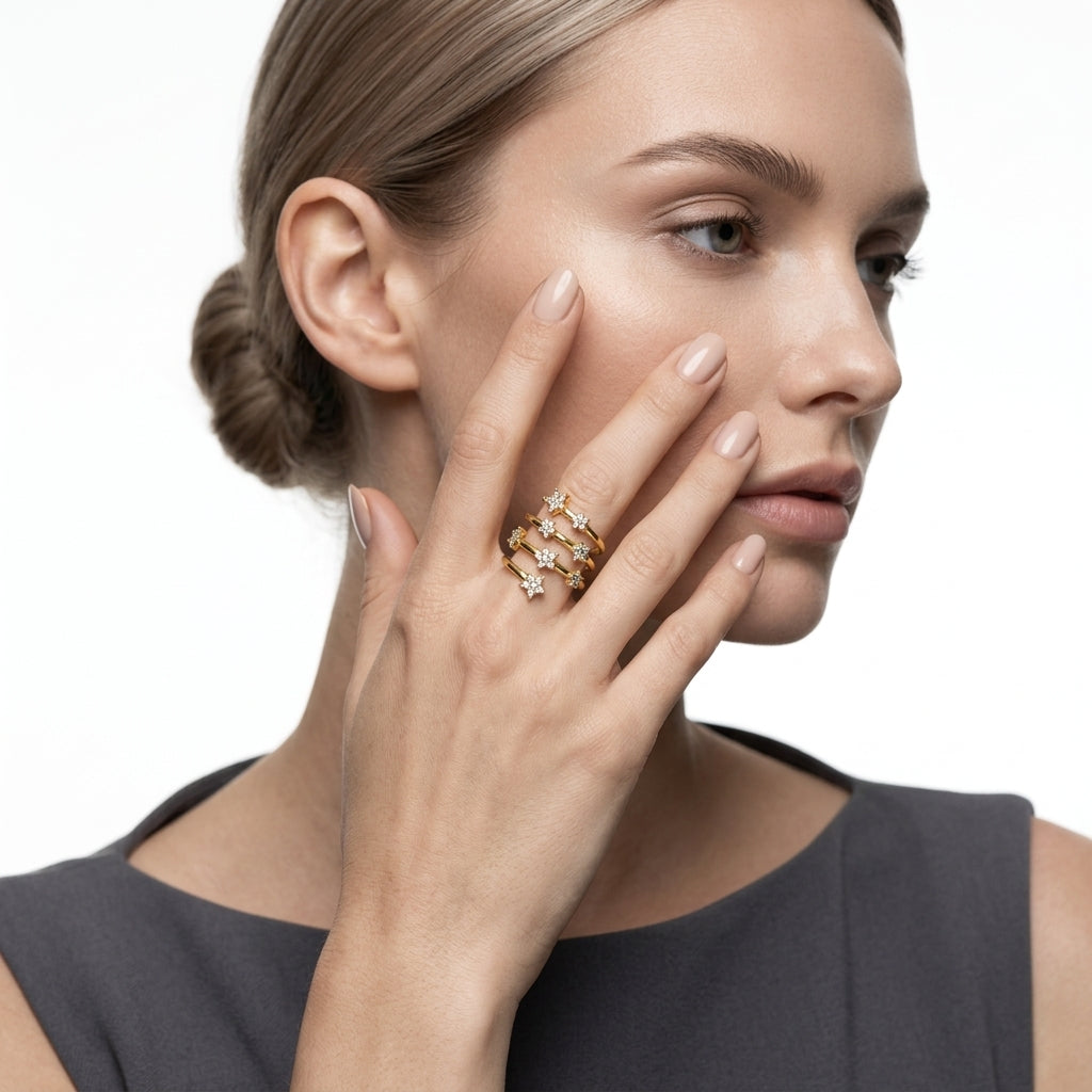 Cosmic Constellation Ring
