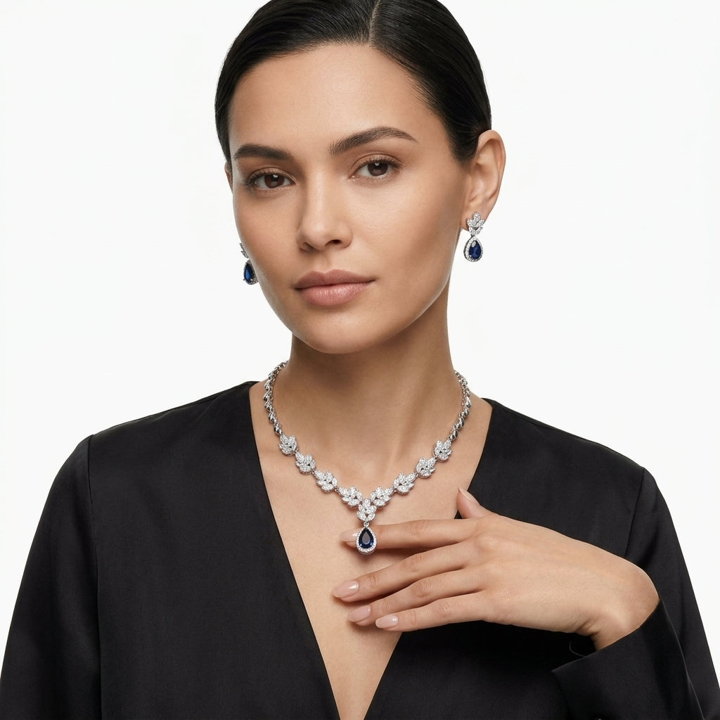Sapphire Laurel Set