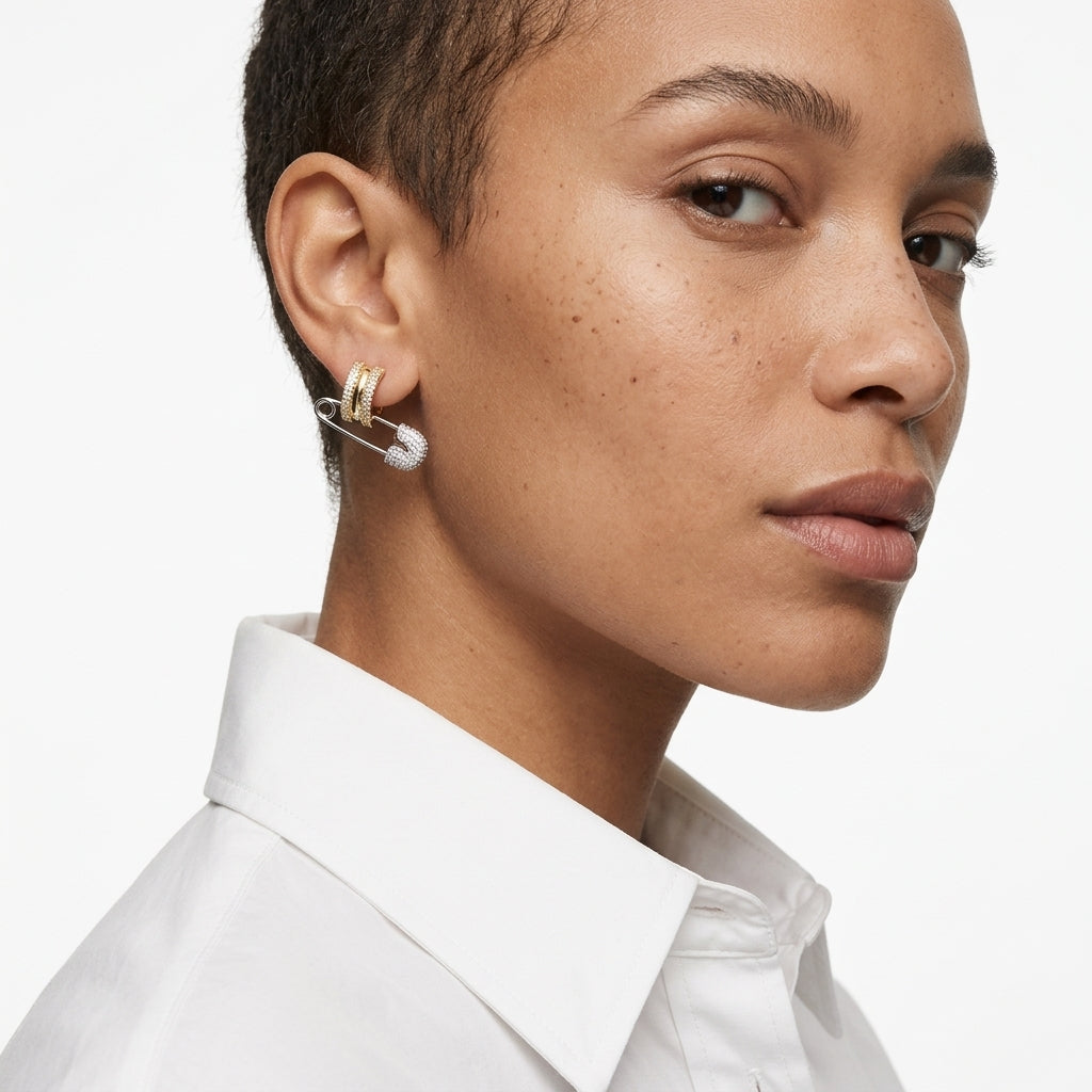 Safety-Pin Küpe