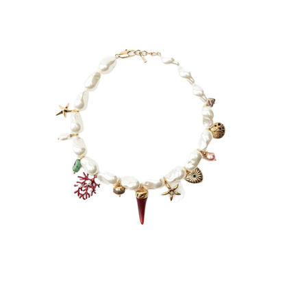 Nacre Bloom Kolye - MuffGem