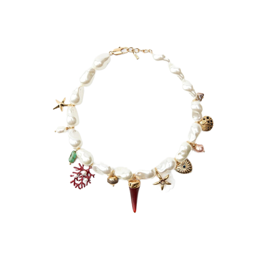 Nacre Bloom Kolye - MuffGem