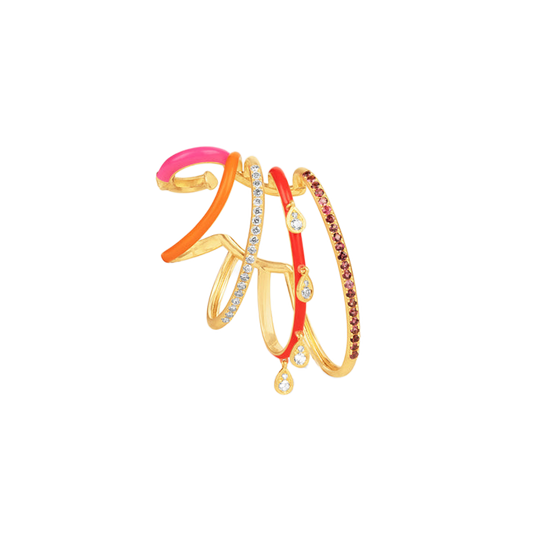 Neon Script Earcuff - MuffGem