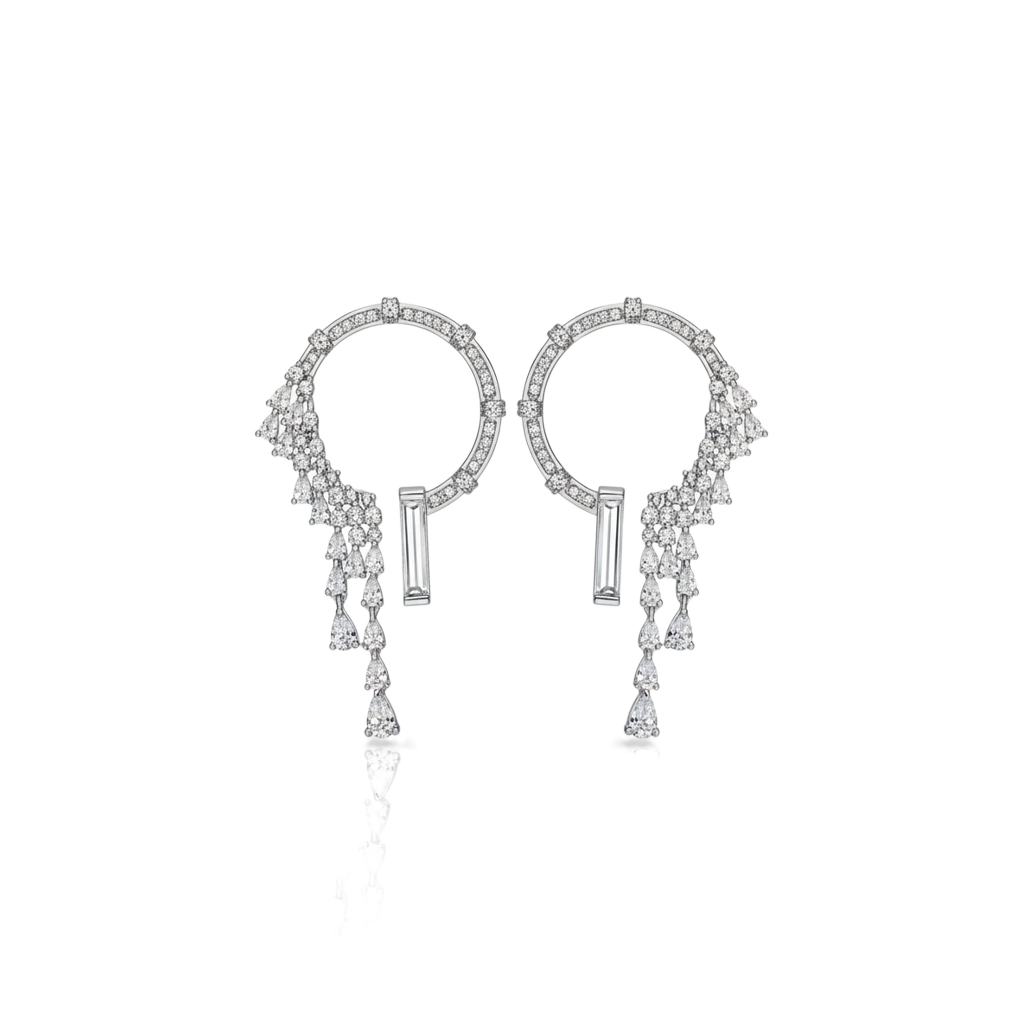 Starlit Drapery Küpe