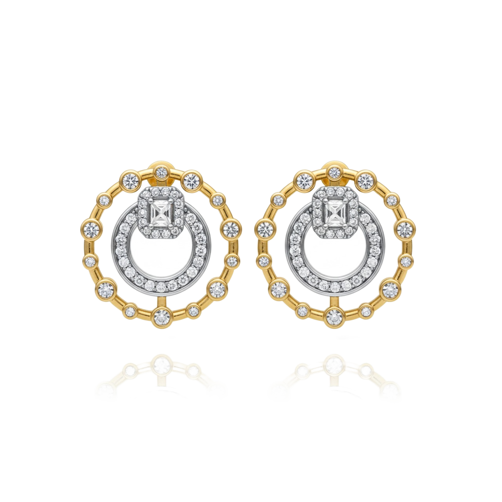 Polaris Circle Earrings