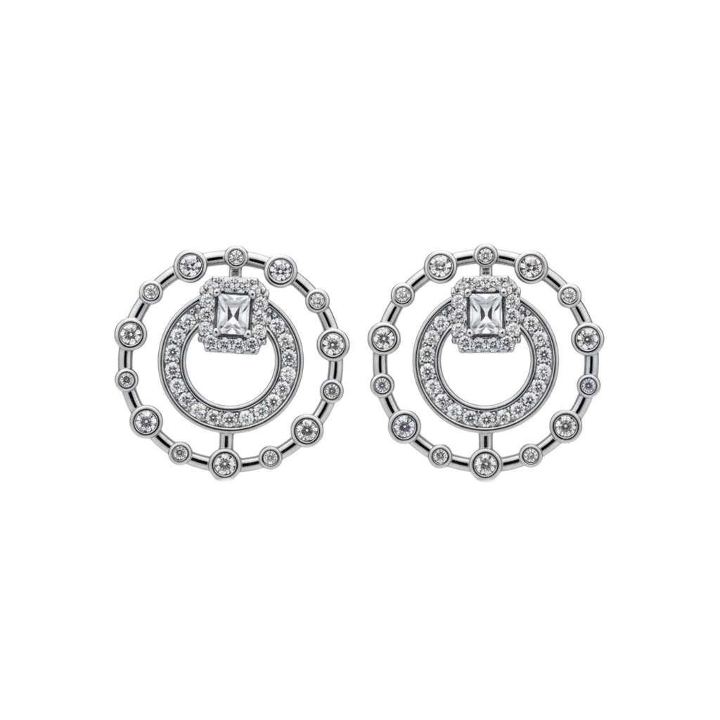 Polaris Circle Earrings