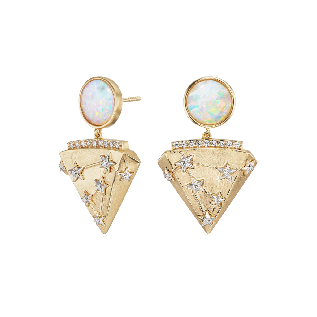 Opaline Constellation Küpe