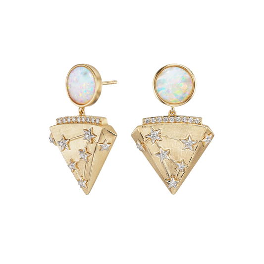 Opaline Constellation Küpe