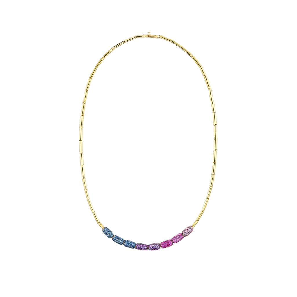 Chromatique Barrel Necklace