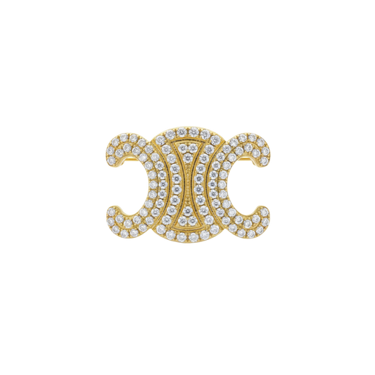 Pavé Atrium Broş (İthal Model)