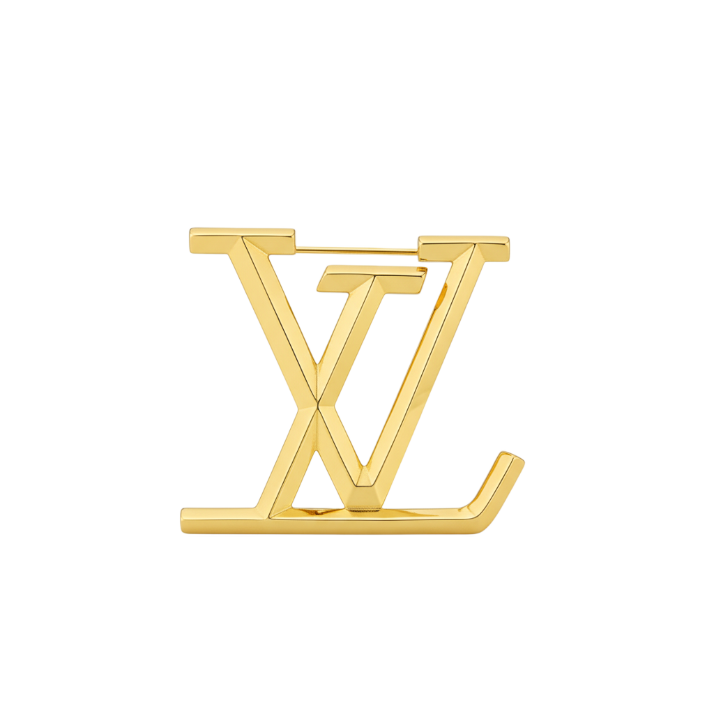 V-Line Crest Brooch (Imported Boxed Model)