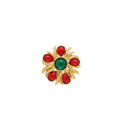 Golden Emberflower Broş (İthal Kutulu Model)