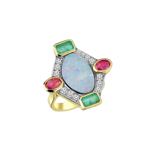 Opaline Tableau Yüzük