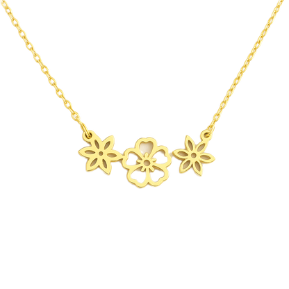 PetalAura Birth Flower Necklace