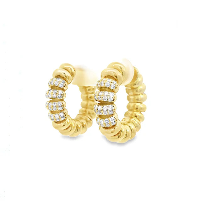 Brillobeam Hoops Küpe - MuffGem