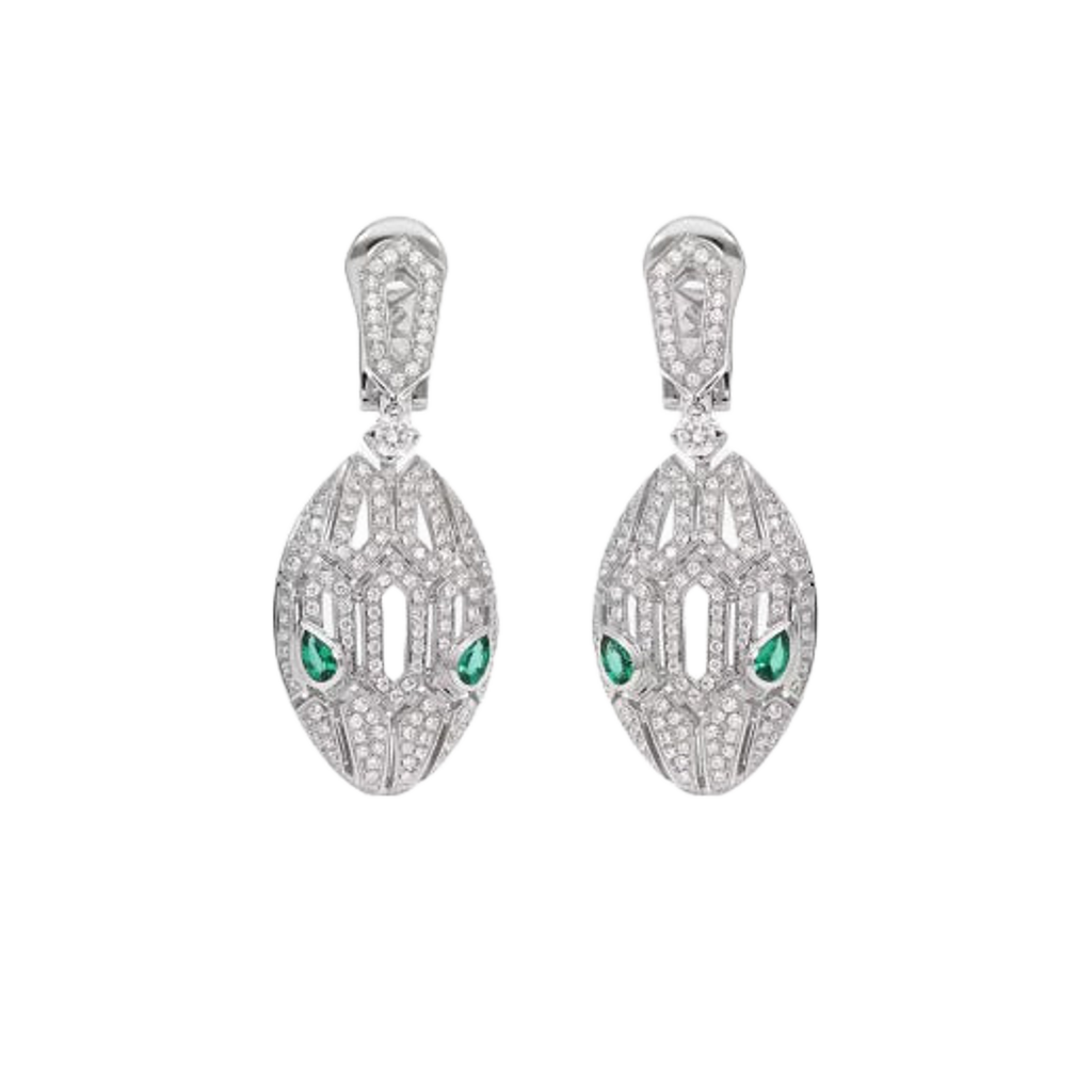 Serpentis Eye Küpe (İthal Kutulu Model)