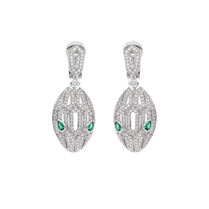 Serpentis Eye Küpe (İthal Kutulu Model)