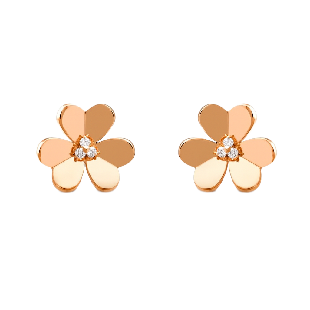 VCA Eterna Fleur Earrings (Imported Boxed Model)