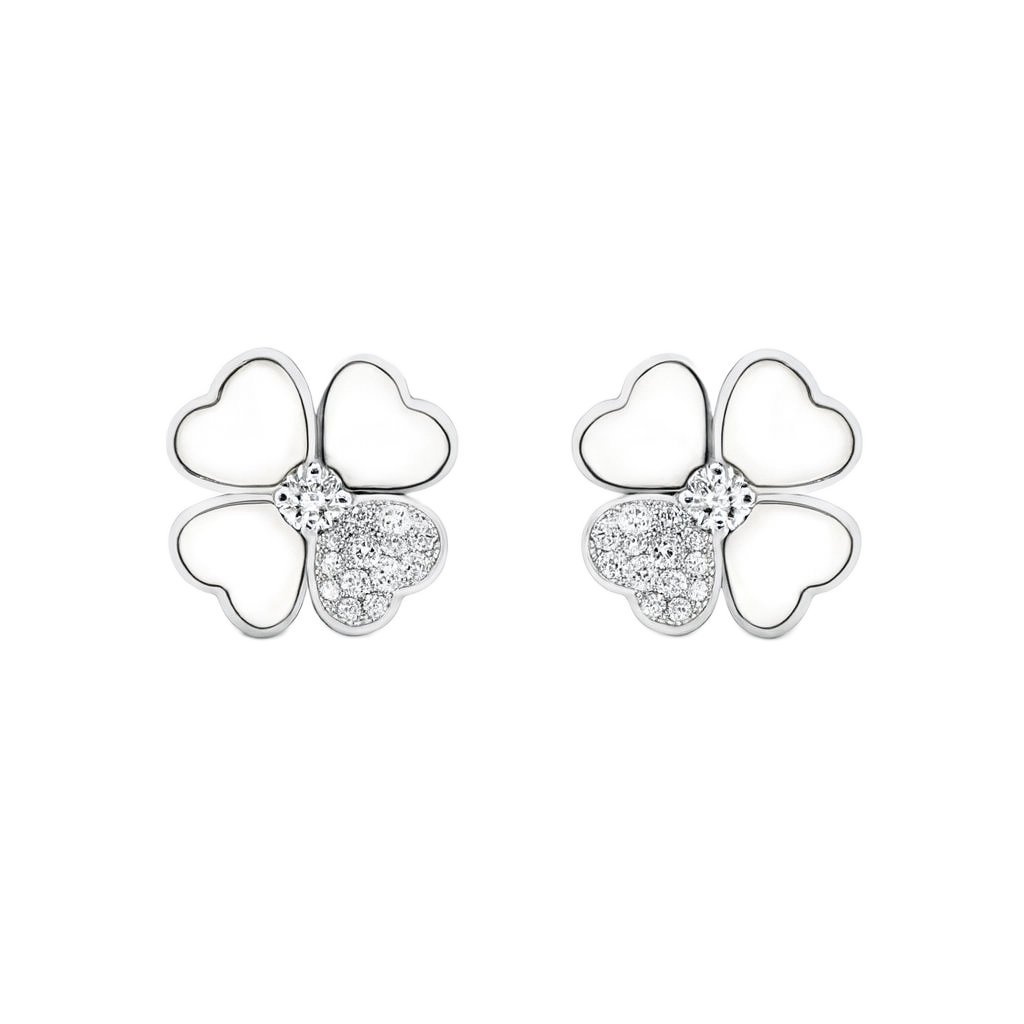 VCA Fortuna Bloom Earrings (Imported Boxed Model)