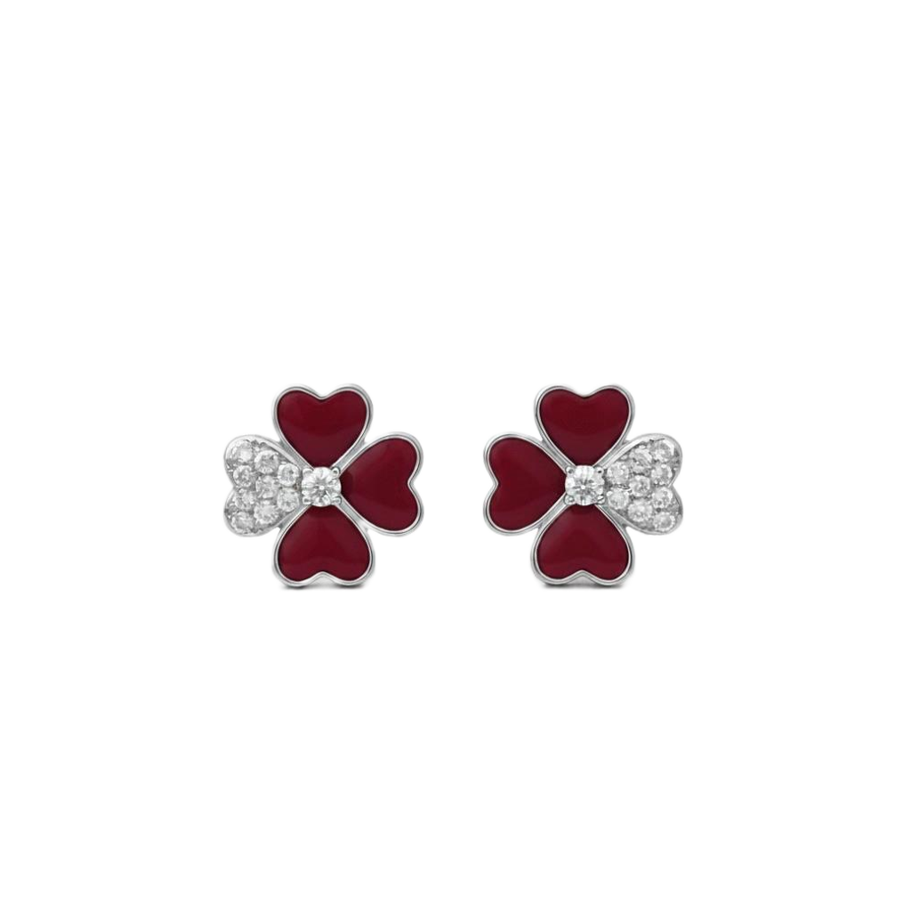 VCA Fortune Bloom Küpe (İthal Kutulu Model)