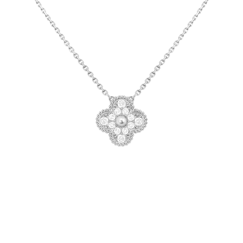 VCA Clovisse Pure Necklace (Imported Boxed Model)